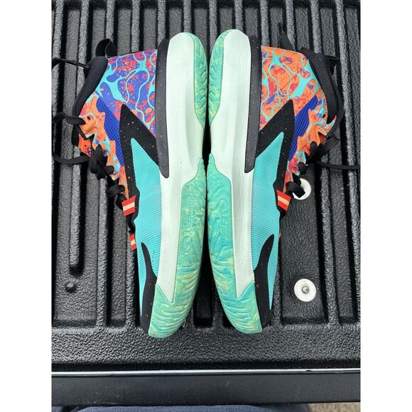 Nike Air Jordan Zion 1 Mens Basketball Shoes DA3130-800 Hyper Jade Size 9.5 - Picture 8 of 9